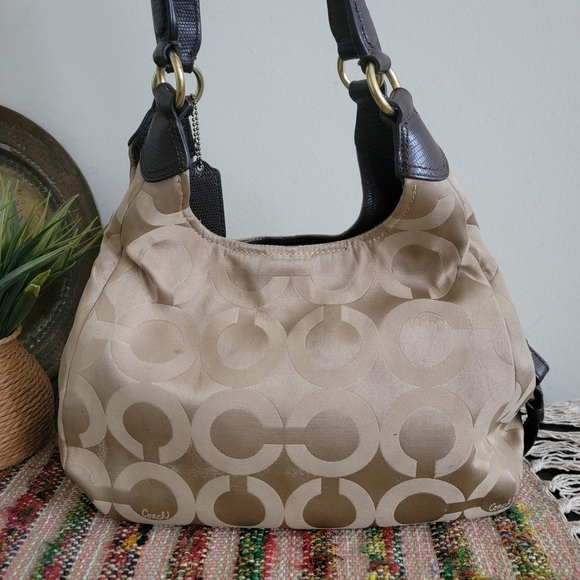 Coach Signature Hobo Bag - Picture 5 of 11